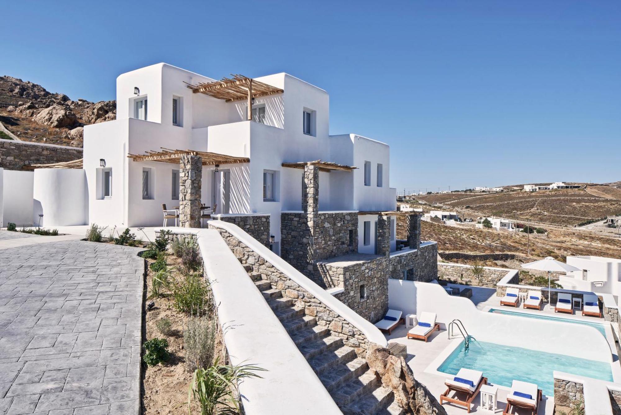 Katikies Villas Mykonos Elia  Eksteriør billede