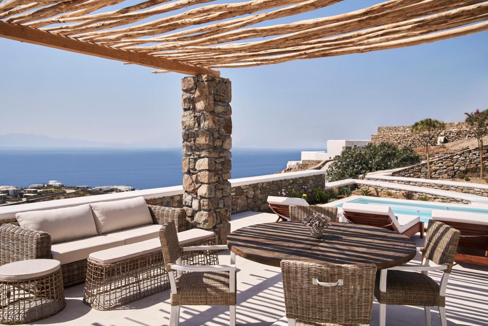 Katikies Villas Mykonos Elia  Eksteriør billede
