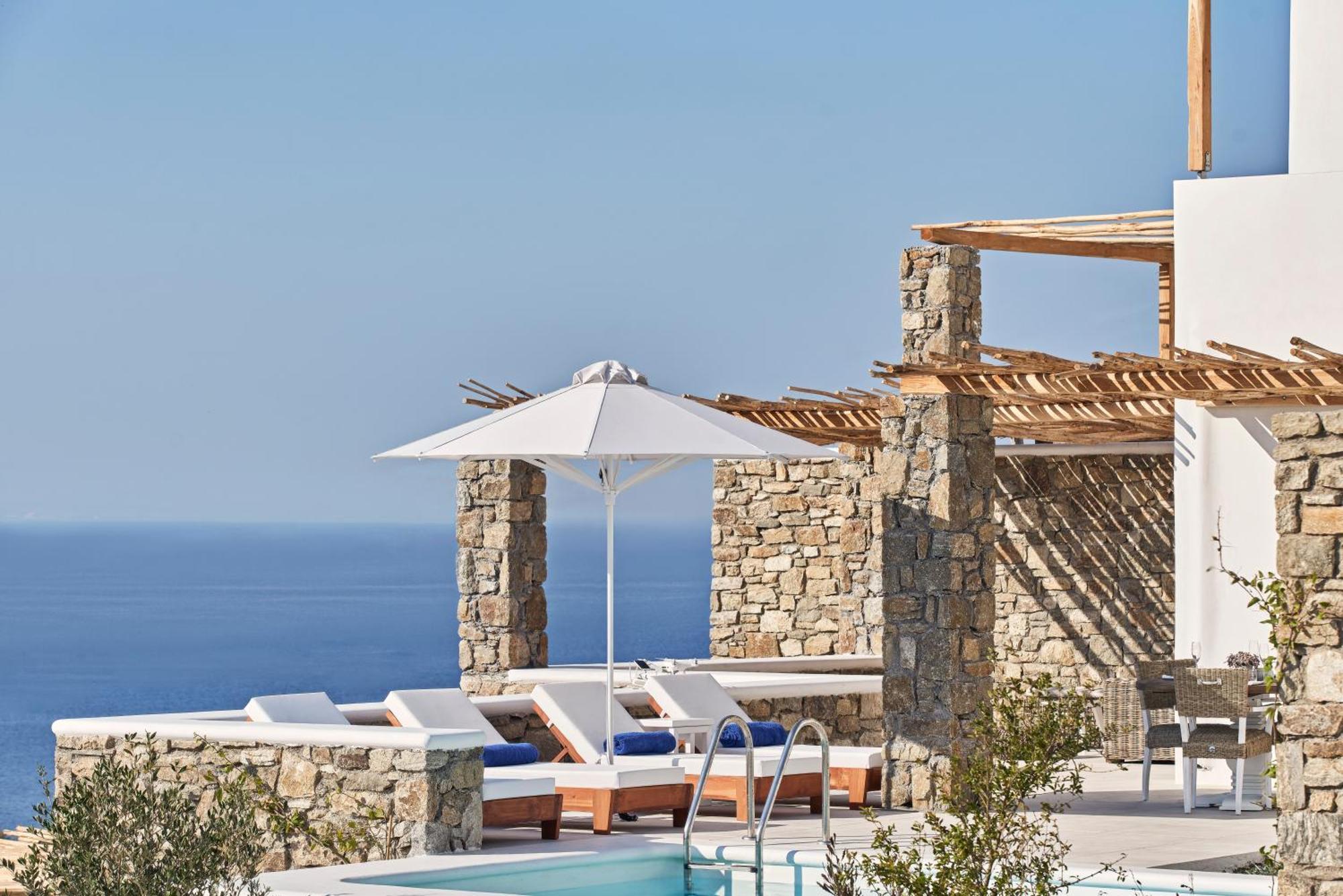 Katikies Villas Mykonos Elia  Eksteriør billede