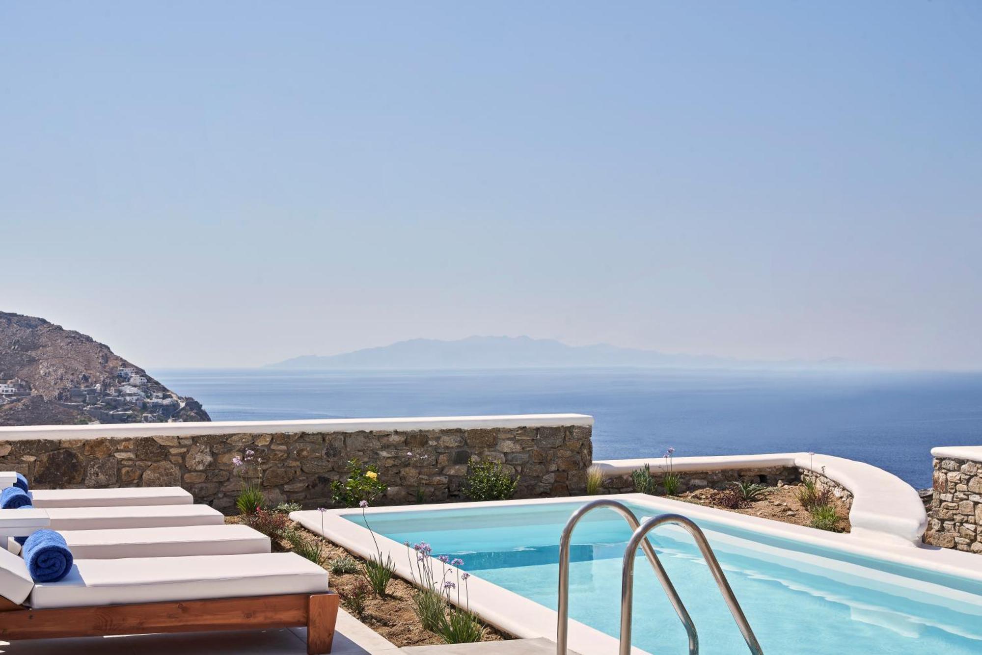 Katikies Villas Mykonos Elia  Eksteriør billede