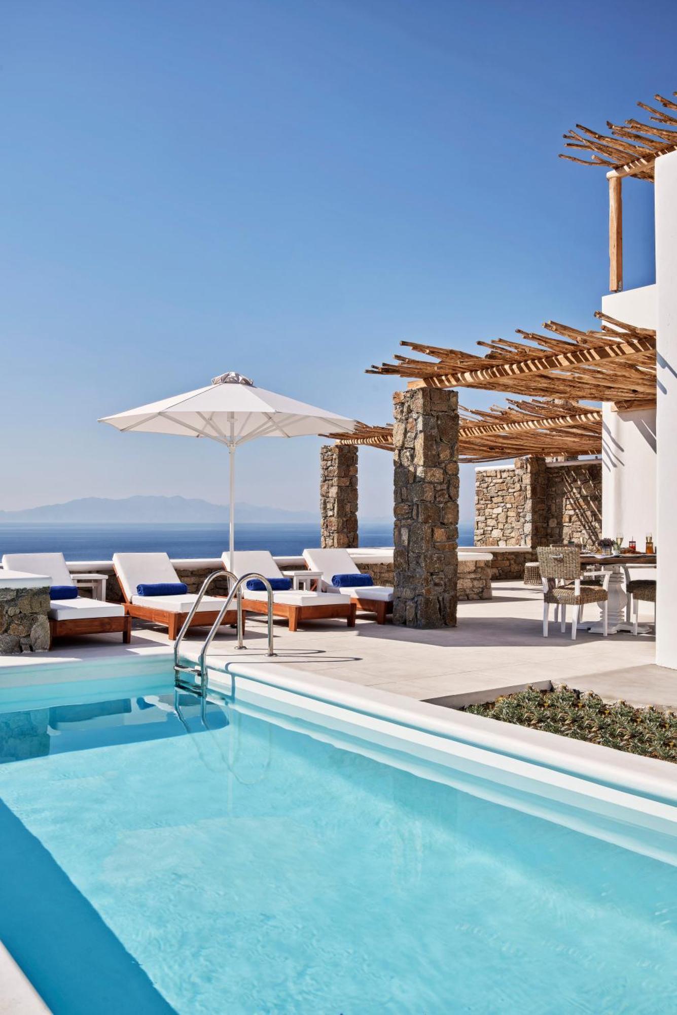 Katikies Villas Mykonos Elia  Eksteriør billede