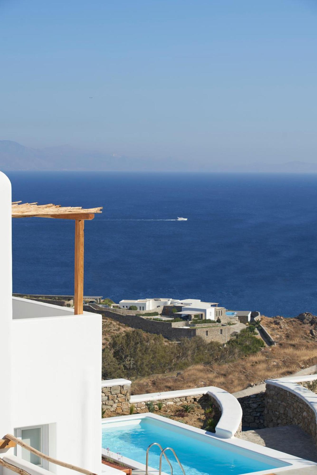 Katikies Villas Mykonos Elia  Eksteriør billede